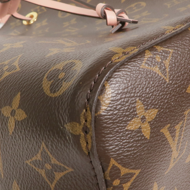 LOUIS VUITTON Monogram Neo Noe MM金扣肩背袋-11