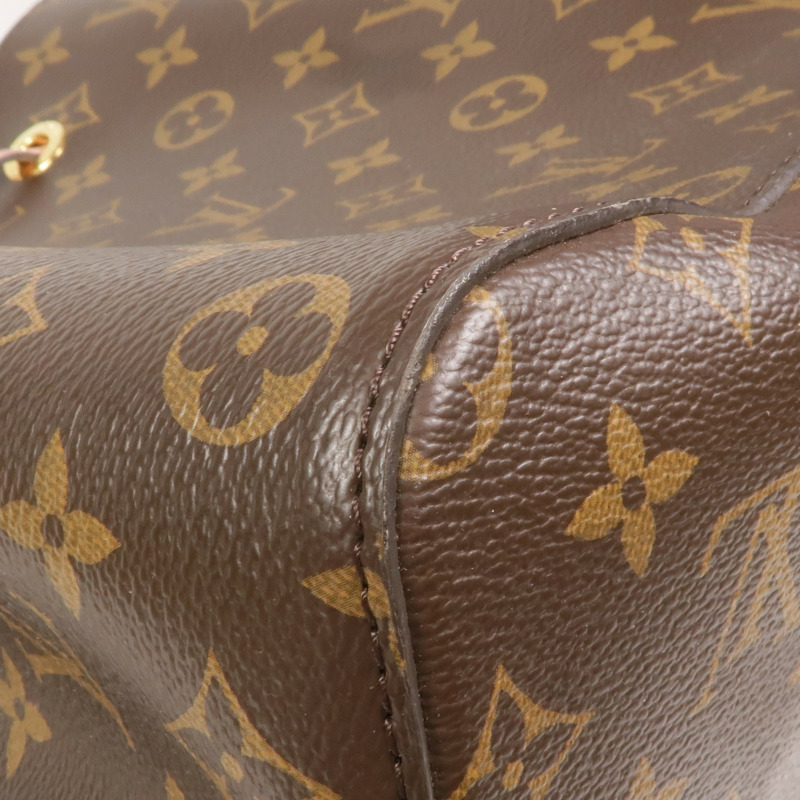 LOUIS VUITTON Monogram Neo Noe MM金扣肩背袋-13