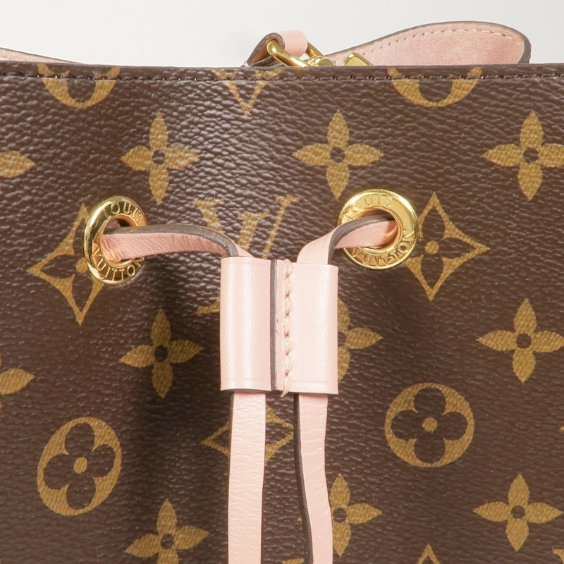 LOUIS VUITTON Monogram Neo Noe MM金扣肩背袋-14