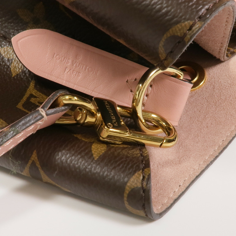 LOUIS VUITTON Monogram Neo Noe MM金扣肩背袋-15