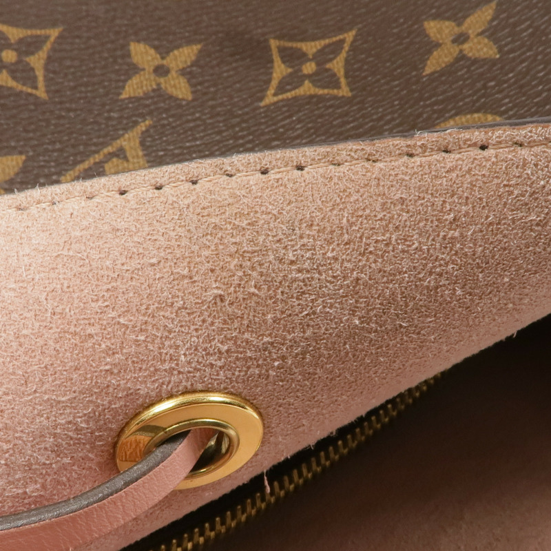 LOUIS VUITTON Monogram Neo Noe MM金扣肩背袋-17