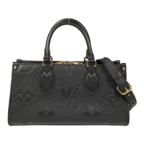 LOUIS VUITTON Monogram Empreinte On The Go East West金扣手挽肩背兩用袋