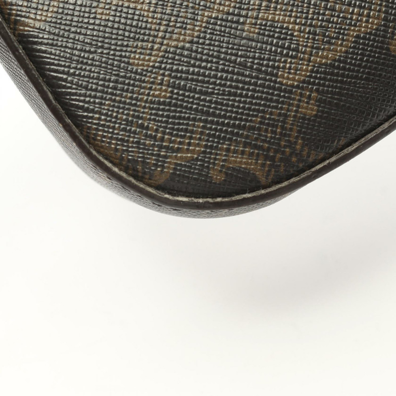 CELINE 小號 Triomphe 相機包/單肩包，PVC 塗層帆布皮革，黑色、棕色、白色，二手女款-5