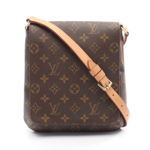 路易威登 Musette Salsa 短肩帶肩背包 M51258 Monogram 帆布 二手