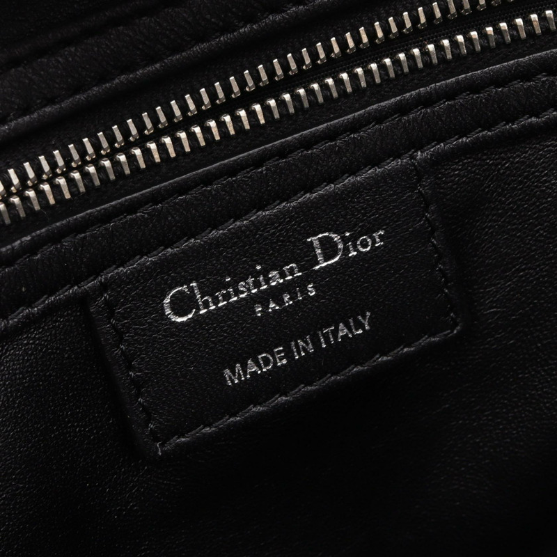 Dior Granville 黑色皮革手提包，二手女款-3