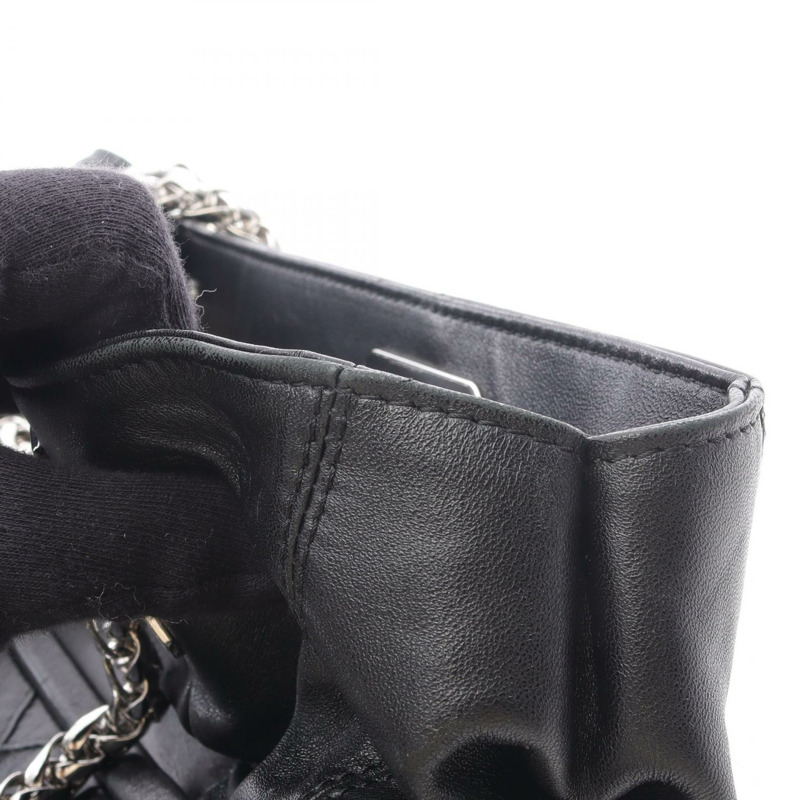 Dior Granville 黑色皮革手提包，二手女款-11