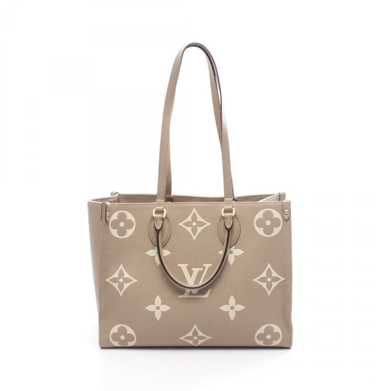 路易威登 On the Go MM 單肩手提包 M45494 Monogram empreinte 二手 LV-0