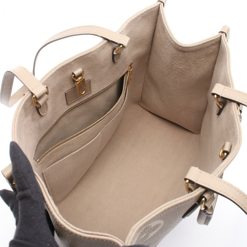 路易威登 On the Go MM 單肩手提包 M45494 Monogram empreinte 二手 LV-2