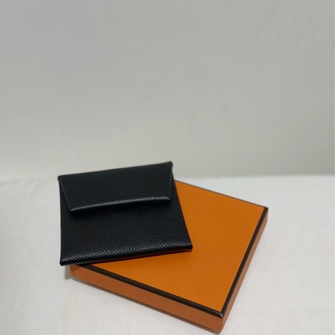 HERMES  Epsom皮革 Bastia （黑色）