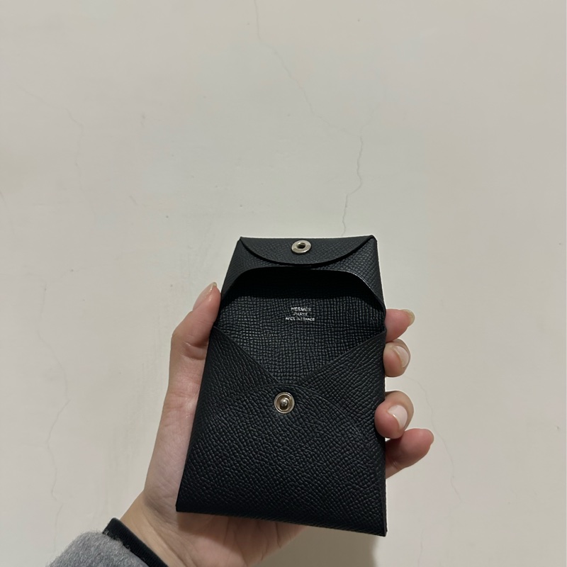 HERMES  Epsom皮革 Bastia （黑色）-4