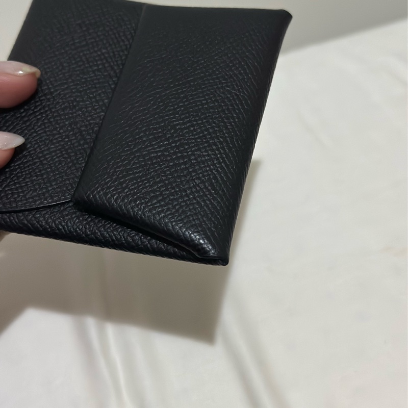 HERMES  Epsom皮革 Bastia （黑色）-7