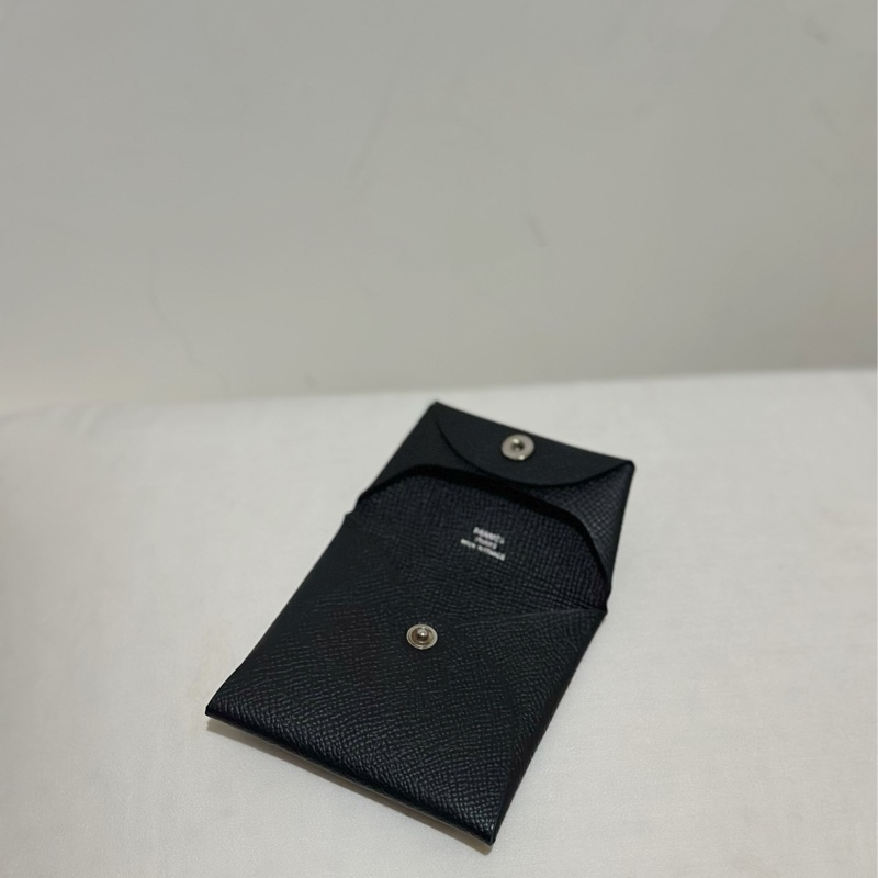 HERMES  Epsom皮革 Bastia （黑色）-8