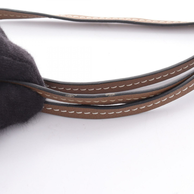 LOEWE Missy 2Way 單肩手提包 327.12KR95 皮革 米色 二手 女士-8