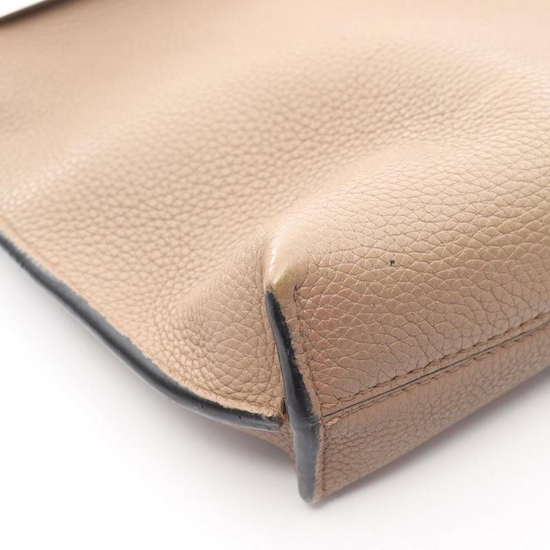 LOEWE Missy 2Way 單肩手提包 327.12KR95 皮革 米色 二手 女士-13