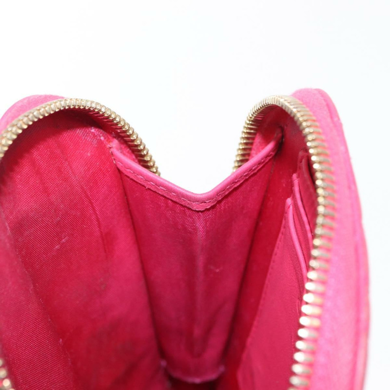 【日本直送】Christian Dior Cannage 手機鏈肩包 2way 粉金配色 Auth 156668V-21