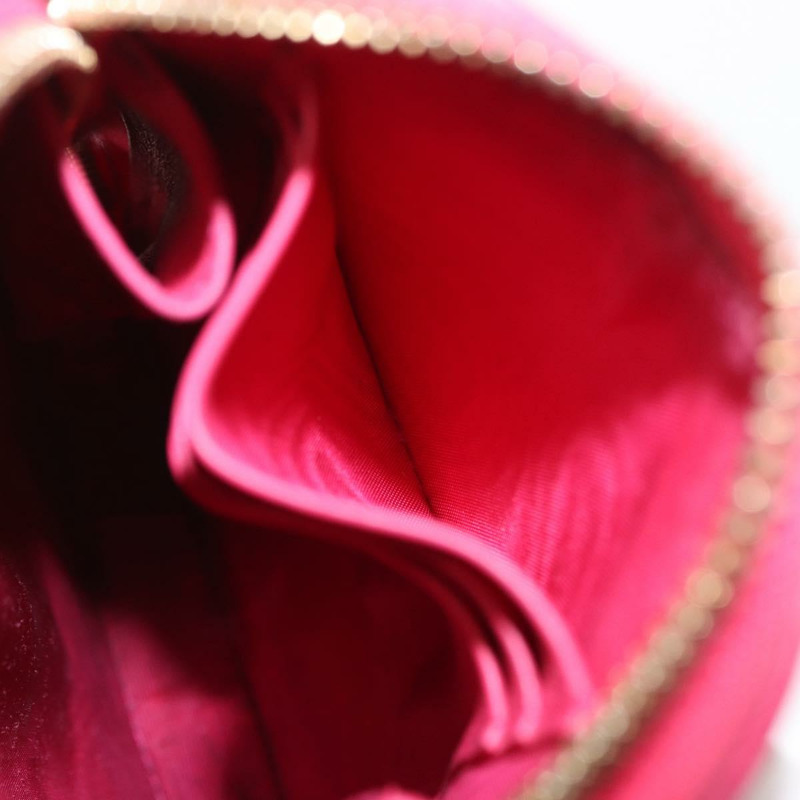 【日本直送】Christian Dior Cannage 手機鏈肩包 2way 粉金配色 Auth 156668V-22