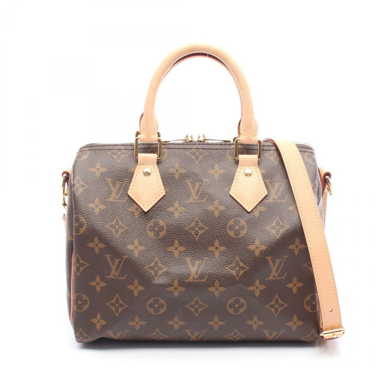 路易威登 Speedy Bandouliere 25 肩手提包 M46977 Monogram 帆布 二手-0