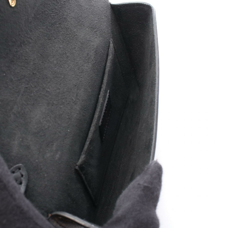 路易威登（LOUIS VUITTON）M80559 Monogram Noir 二手帶鎖鏈條單肩手提包-2