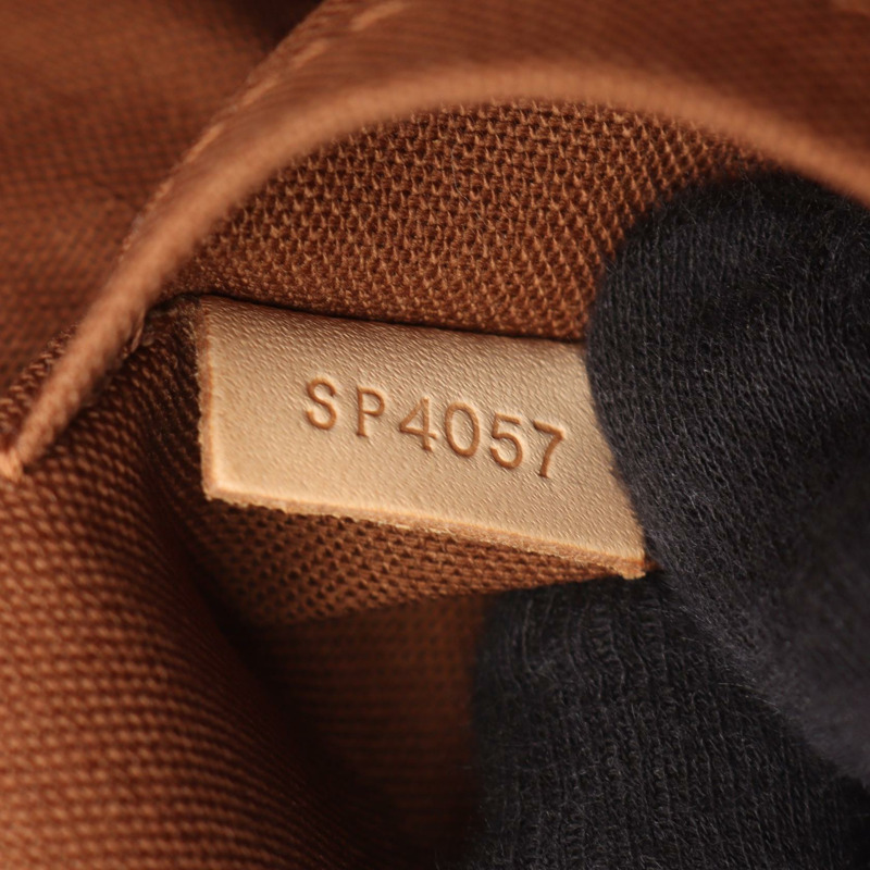 路易威登 Tivoli GM 單肩手提包 M40144 Monogram 帆布棕色二手 LV-4