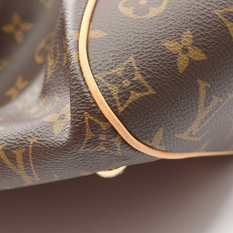 路易威登 Tivoli GM 單肩手提包 M40144 Monogram 帆布棕色二手 LV-6