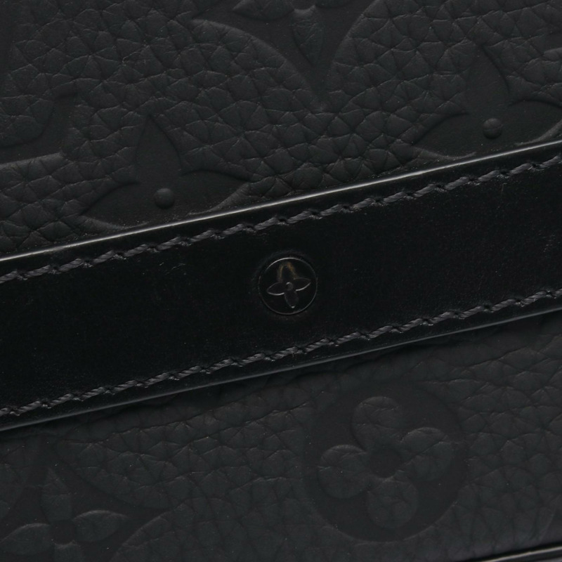 路易威登 Handle Soft Trunk 單肩背包 M59163 Monogram Taurillon 皮革-4