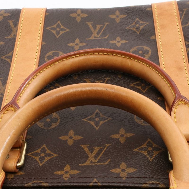 路易威登 Keepall 55 旅行手提包 M41424 Monogram 帆布皮革二手 LV-6