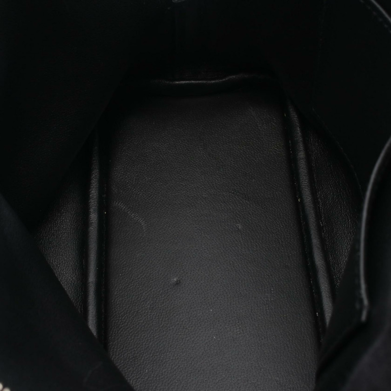 愛馬仕 Bolide 1923 迷你肩背包，山羊皮，黑色，二手，女士，扣-5