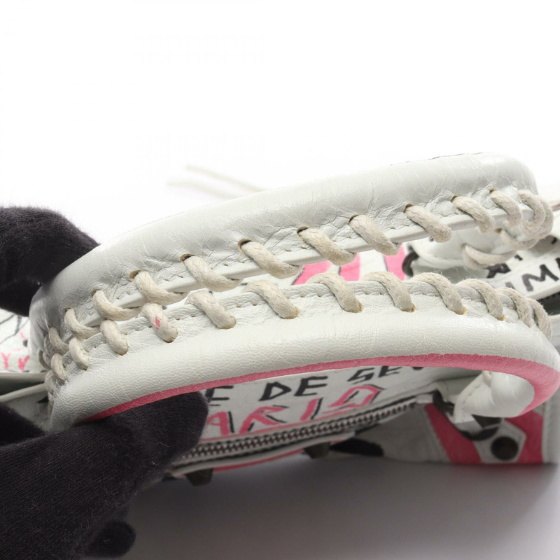 巴黎世家經典款 City S 兩用肩背手提包 431621 皮革 灰色 多色-13