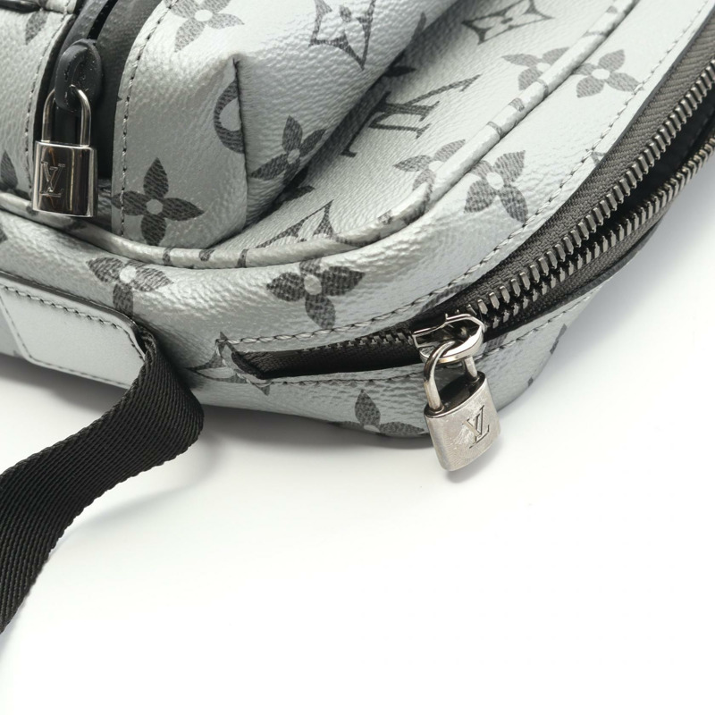 路易威登 Reflect Messenger PM 肩背包 M43859 Monogram 銀色 二手 LV-7