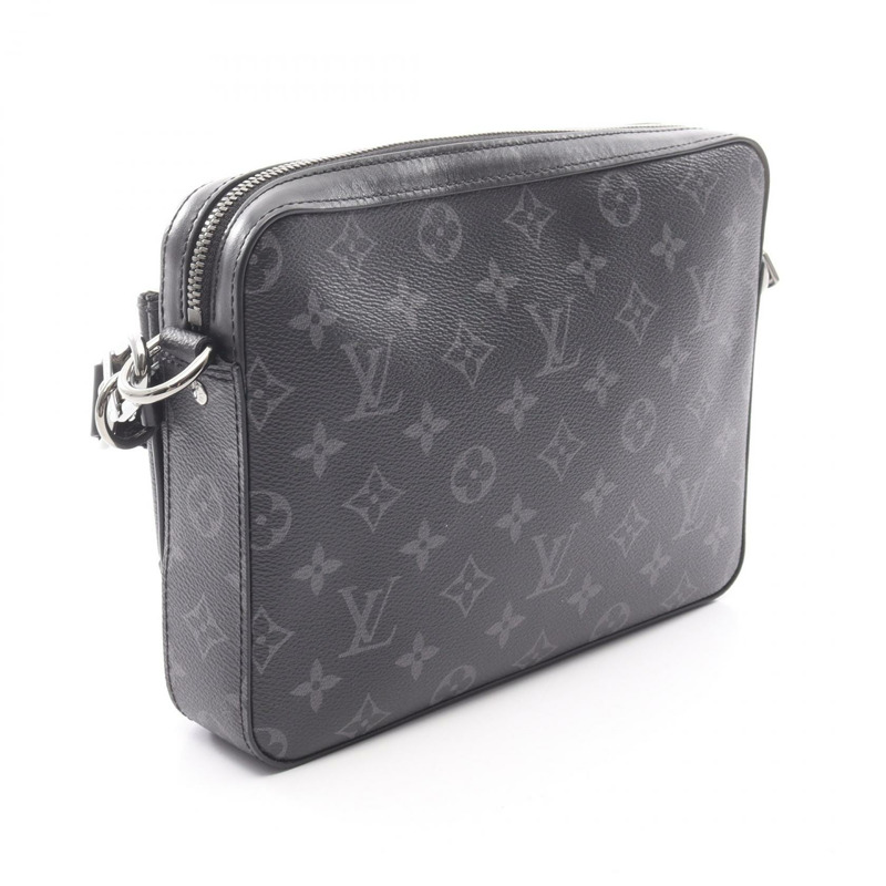 路易威登 Trio 斜背包 M69443 Monogram Eclipse 反向印花 二手-1