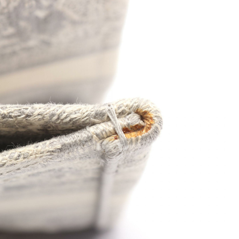 Dior BOOK TOTE 中 Toile de Jouy 帆布手提包 灰色 米色 二手 女士 logo-4