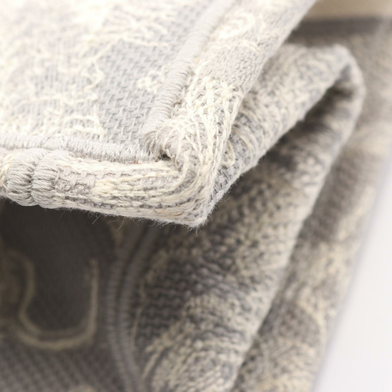 Dior BOOK TOTE 中 Toile de Jouy 帆布手提包 灰色 米色 二手 女士 logo-5