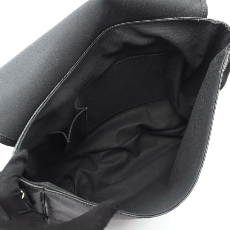 路易威登 Daniel GM 單肩包 N58033 Damier Graphite 帆布黑色二手 LV-2