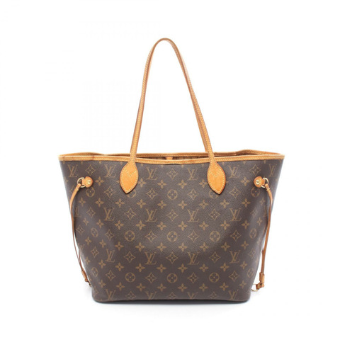 路易威登 Neverfull MM 單肩手提包 M40156 Monogram 帆布皮革二手