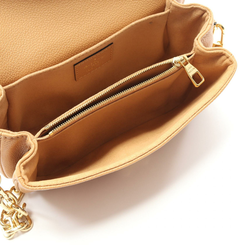 路易威登 Pochette Metis EW 單肩手提包 M12735 Monogram empreinte 米色-2