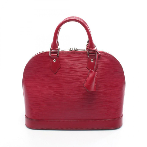 路易威登 Alma PM 手提包 M40490 Epi 皮革 粉紅色/紫紅色 二手 女士 LV