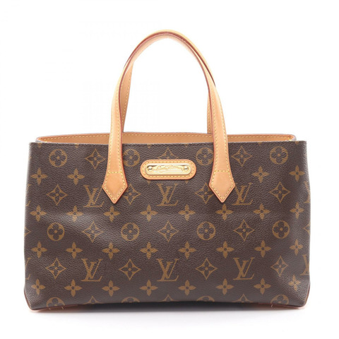 路易威登 Wilsher PM 手提包 M45643 Monogram 帆布棕色二手女士 LV
