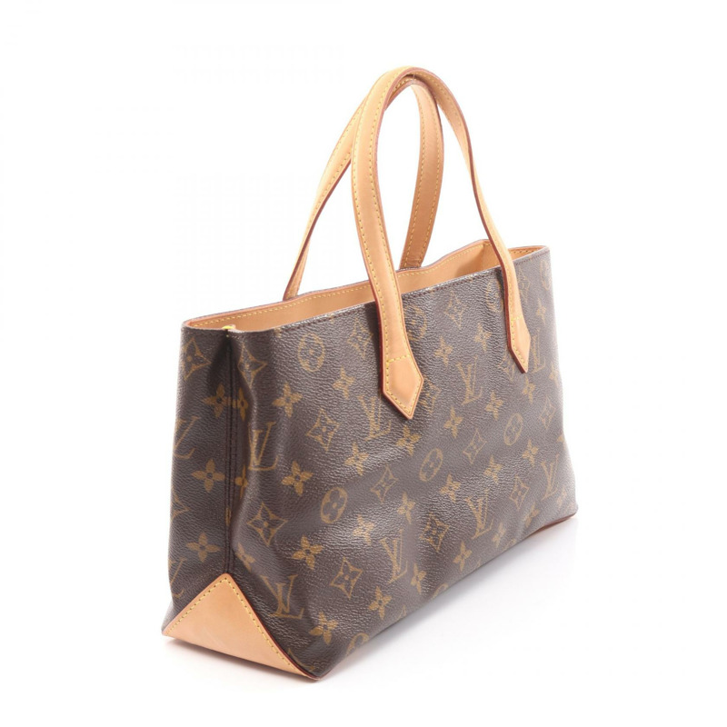 路易威登 Wilsher PM 手提包 M45643 Monogram 帆布棕色二手女士 LV-1