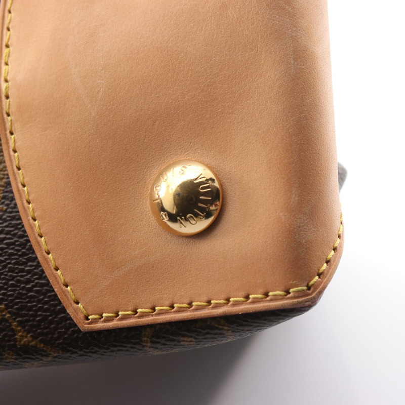 路易威登 Wilsher PM 手提包 M45643 Monogram 帆布棕色二手女士 LV-6