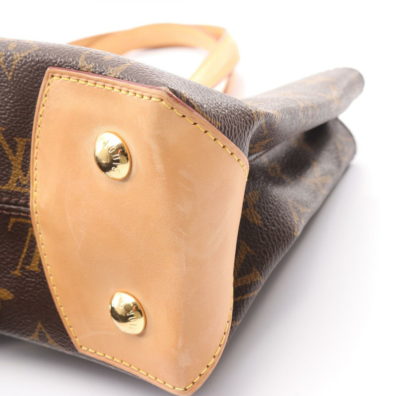 路易威登 Wilsher PM 手提包 M45643 Monogram 帆布棕色二手女士 LV-7