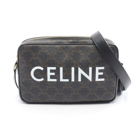CELINE Triomphe 中型斜背包肩背包 194502 PVC帆布 二手