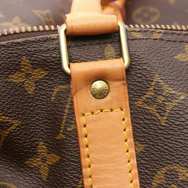 路易威登 Keepall55 手提包 M41424 Monogram 帆布皮革棕色二手 LV-5