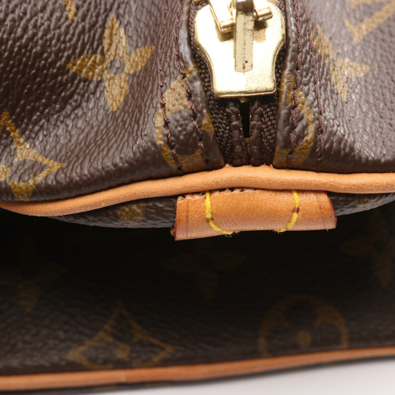 路易威登 Keepall55 手提包 M41424 Monogram 帆布皮革棕色二手 LV-8
