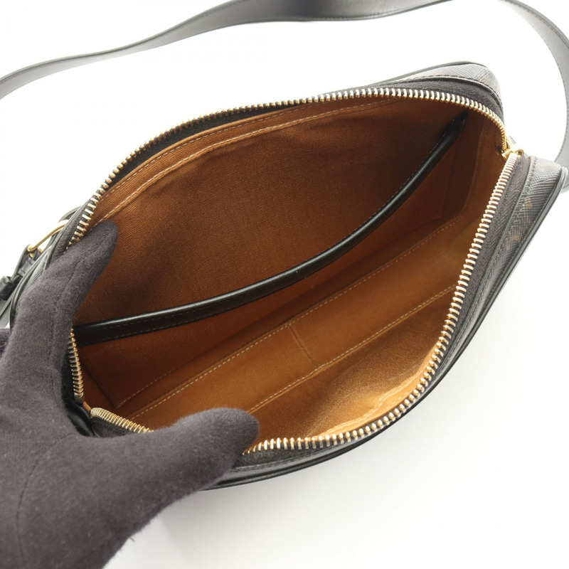 CELINE Triomphe 中斜背包 194502CIM.38OG 帆布皮革-2