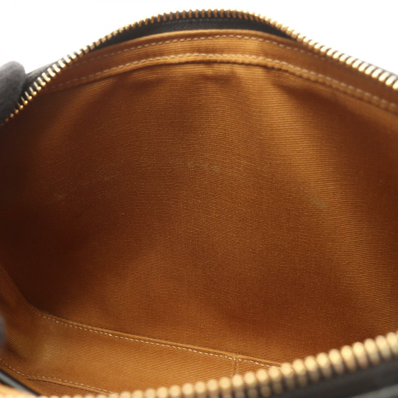 CELINE Triomphe 中斜背包 194502CIM.38OG 帆布皮革-4