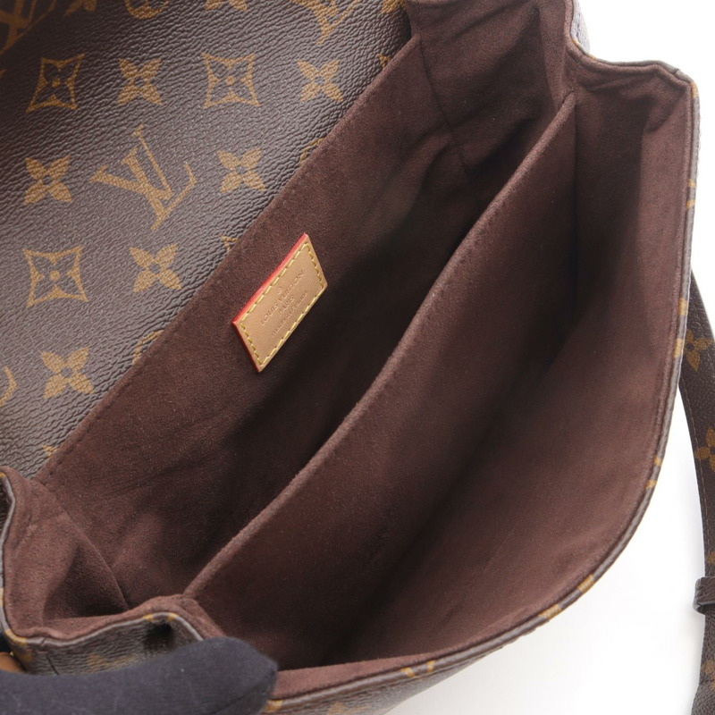 路易威登 Pochette Metis MM 單肩手提包 M44875 Monogram 帆布 二手 LV-2
