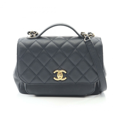 香奈兒 (CHANEL) Business Affinity Matelasse 單肩斜背包 A93607 小牛皮 GHW