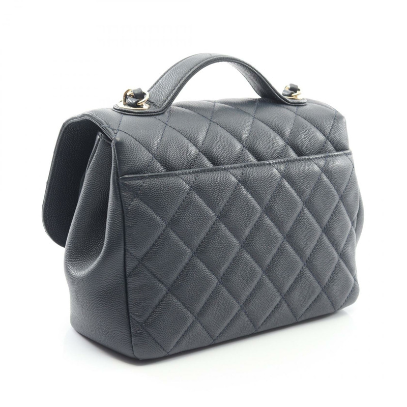 香奈兒 (CHANEL) Business Affinity Matelasse 單肩斜背包 A93607 小牛皮 GHW-1