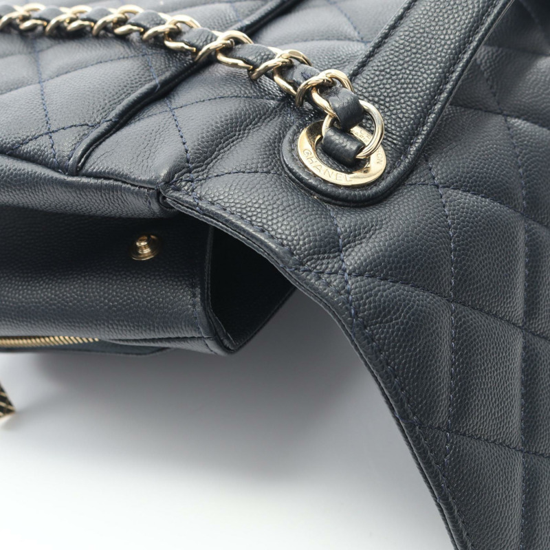 香奈兒 (CHANEL) Business Affinity Matelasse 單肩斜背包 A93607 小牛皮 GHW-9