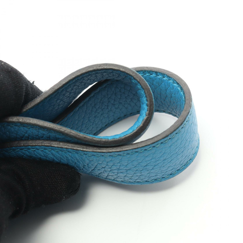 愛馬仕 Picotin Lock PM 托特包，Clemence 皮革，藍色 Zanzibar SHW，二手-7